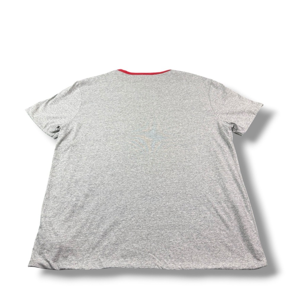 NWT Polo Ralph Lauren Custom Slim Reversible Graphic T-Shirt Gray/Red Mens Sz XL - Picture 4 of 11
